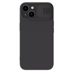 NILLKIN θήκη CamShield Silky Silicone για iPhone 15 Plus, μαύρη