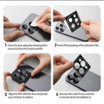 NILLKIN tempered glass CLRFilm κάμερας για iPhone 15/15 Plus - Image 4