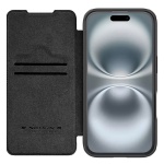 NILLKIN θήκη Qin Prop Leather για iPhone 16, δερμάτινη, μαύρη - Image 2