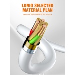 LDNIO καλώδιο USB-C σε USB-C LC601C, 100W PD, 1m, γκρι - Image 3