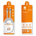 LDNIO καλώδιο USB-C σε USB-C LC602C, 100W PD, 2m, γκρι - Image 4