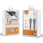 LDNIO καλώδιο USB-C σε USB-C LC651C, 65W, 1m, χρυσό - Image 5