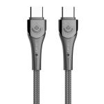 LDNIO καλώδιο USB-C σε USB-C LC861C, 65W PD, 1m, γκρι