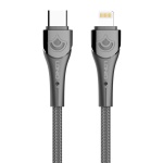 LDNIO καλώδιο Lightning σε USB-C LC861I, 30W PD, 1m, γκρι