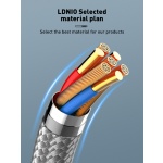 LDNIO καλώδιο Lightning σε USB-C LC861I, 30W PD, 1m, γκρι - Image 3