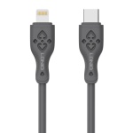 LDNIO καλώδιο Lightning σε USB-C LC811I, 30W PD, 1m, γκρι
