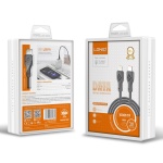 LDNIO καλώδιο Lightning σε USB-C LC811I, 30W PD, 1m, γκρι - Image 4