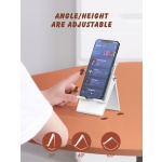 LDNIO βάση smartphone MG07, foldable, 4.7-7.2", λευκή - Image 2