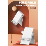 LDNIO βάση smartphone MG07, foldable, 4.7-7.2", λευκή - Image 4