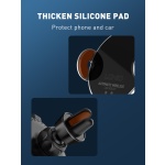 LDNIO ασύρματος φορτιστής & βάση αυτοκινήτου MA02, 15W, μαύρο - Image 3