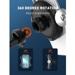 LDNIO ασύρματος φορτιστής & βάση αυτοκινήτου MA02, 15W, μαύρο - Image 5