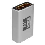 GOOBAY αντάπτορας HDMI 72008, Ethernet, 8K/60Hz, 4K/120Hz, 48 Gbps, γκρι - Image 3