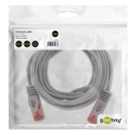GOOBAY καλώδιο δικτύου 72577, CAT 6 U/UTP, CCA, 250MHz, 5m, γκρι - Image 2