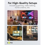 GOOBAY καλώδιο USB-C 74193, USB4, 100W, 40Gbps, 8K/60Hz, 2m, μαύρο - Image 4