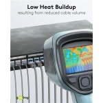 GOOBAY καλώδιο δικτύου 74220, CAT 6A U/UTP, ultra slim, copper, 500MHz, 0.25m, γκρι - Image 3