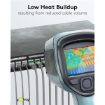 GOOBAY καλώδιο δικτύου 74349, CAT 8.1 U/FTP, ultra slim, copper, 40Gbps, 5m, γκρι - Image 3