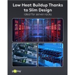 GOOBAY καλώδιο δικτύου 74359, CAT 8.1 U/FTP, ultra slim, copper, 40Gbps, 0.50m, λευκό - Image 5