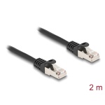 DELOCK καλώδιο RJ50 80188, S/FTP, 26 AWG, 2m, μαύρο - Image 2