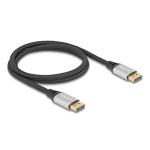DELOCK καλώδιο DisplayPort 2.1 80633, 16K/60Hz, 40 Gbps, 1m, μαύρο - Image 2