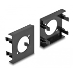 DELOCK D-Type module βάση 81405 για Easy 45 patch panel, 45x45mm, 5τμχ