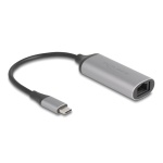 DELOCK αντάπτορας δικτύου 81570, USB-C, 5Gbps Ethernet, ασημί