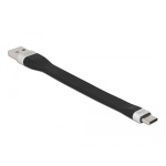 DELOCK καλώδιο USB 3.2 σε USB-C 85771, 3A, 5Gbps, FPC, 13.5cm, μαύρο - Image 2