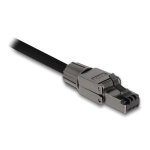 DELOCK βύσμα RJ45 CAT 8.1 STP 86514, tool-free, γκρι - Image 2