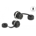 DELOCK D-Type module HDMI 86963 με καπάκι, IP67, 5Gbps, μαύρο