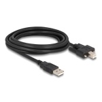 DELOCK καλώδιο USB σε USB Type B 87215, 3m, μαύρο - Image 2