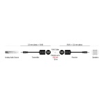 DELOCK audio extender 87858 3.5mm σε 3.5mm, μέσω καλωδίου RJ45, έως 50m - Image 2