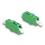 DELOCK σύνδεσμος οπτικής ίνας LC Simplex 87984, πράσινος