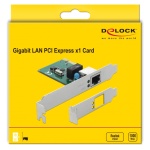 DELOCK κάρτα επέκτασης PCI Express σε RJ45 90381, 1000Mbps, low profile - Image 3