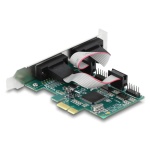 DELOCK κάρτα επέκτασης PCIe σε 4x RS-232 90410, 115.2Kbps - Image 2