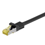 GOOBAY καλώδιο δικτύου 91608, CAT 7 S/FTP, 500MHz, CU, 2m, μαύρο