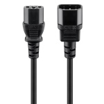 GOOBAY καλώδιο προέκτασης τροφοδοσίας 95124, 0.75mm², 0.5m, μαύρο - Image 2