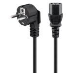 GOOBAY καλώδιο τροφοδοσίας 95142, 3G 1.00mm², 3m, μαύρο