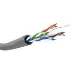 GOOBAY καλώδιο δικτύου 95694, CAT 6 U/UTP, CCA, 100m, γκρι