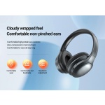 CELEBRAT headphones A33, ασύρματα & ενσύρματα, ANC, 40mm, 300mAh, μαύρα - Image 2