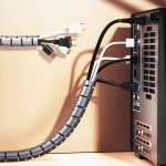 Δεματικό καλωδίων AG873B, πλαστικό, Φ20mm, 2m, γκρι - Image 2