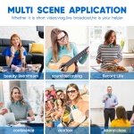 APEXEL ασύρματο μικρόφωνο APL-MIC004, Lightning, 2.4GHz, μαύρο - Image 3