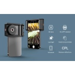 APEXEL φακός μικροσκόπιο APL-MS009 για smartphone κάμερα, 100x zoom, LED - Image 4