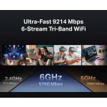 TP-LINK router Archer BE550, WiFi 7, 9214Mbps BE9300, Tri-Band, Ver. 1.0 - Image 3