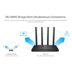 TP-LINK Router Archer C6, Wi-Fi 1200Mbps AC1200, MU-MIMO, Ver. 4.0 - Image 4