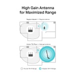TP-LINK ασύρματος USB αντάπτορας δικτύου Archer T2U Plus, 600Mbps, V.1 - Image 3