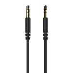 CELEBRAT καλώδιο ήχου 3.5mm AU-01, AUX, 1m, μαύρο