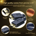 CABLETIME καλώδιο HDMI AV540-HE2G με Ethernet, 4K/60Hz, 18 Gbps, 2m, μπλε - Image 2