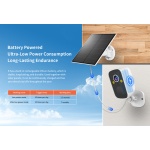 VSTARCAM smart ηλιακή κάμερα BG55, 3MP, 4G, SD, 5000mAh, IP66 - Image 5