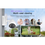 VSTARCAM smart ηλιακή κάμερα BG69, 10000mAh, IP66, 3MP, 4G, PIR, PTZ - Image 2