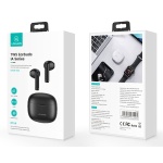 USAMS earphones IA04 με θήκη φόρτισης, True Wireless, Φ13mm, μαύρα - Image 3