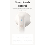 USAMS earphones με θήκη φόρτισης US-YO17, True Wireless, Φ13mm, μαύρα - Image 3